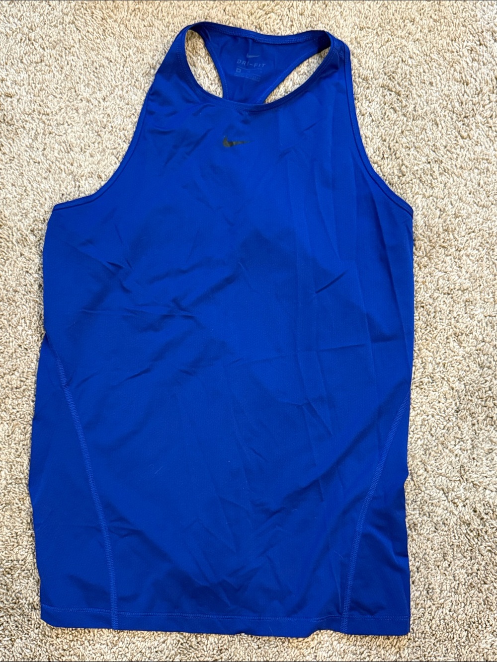 Nike Women's Royal Blue Racerback Swim Tank